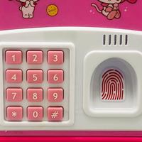 My Melody Fingerprint & Password Unlock ATM Machine