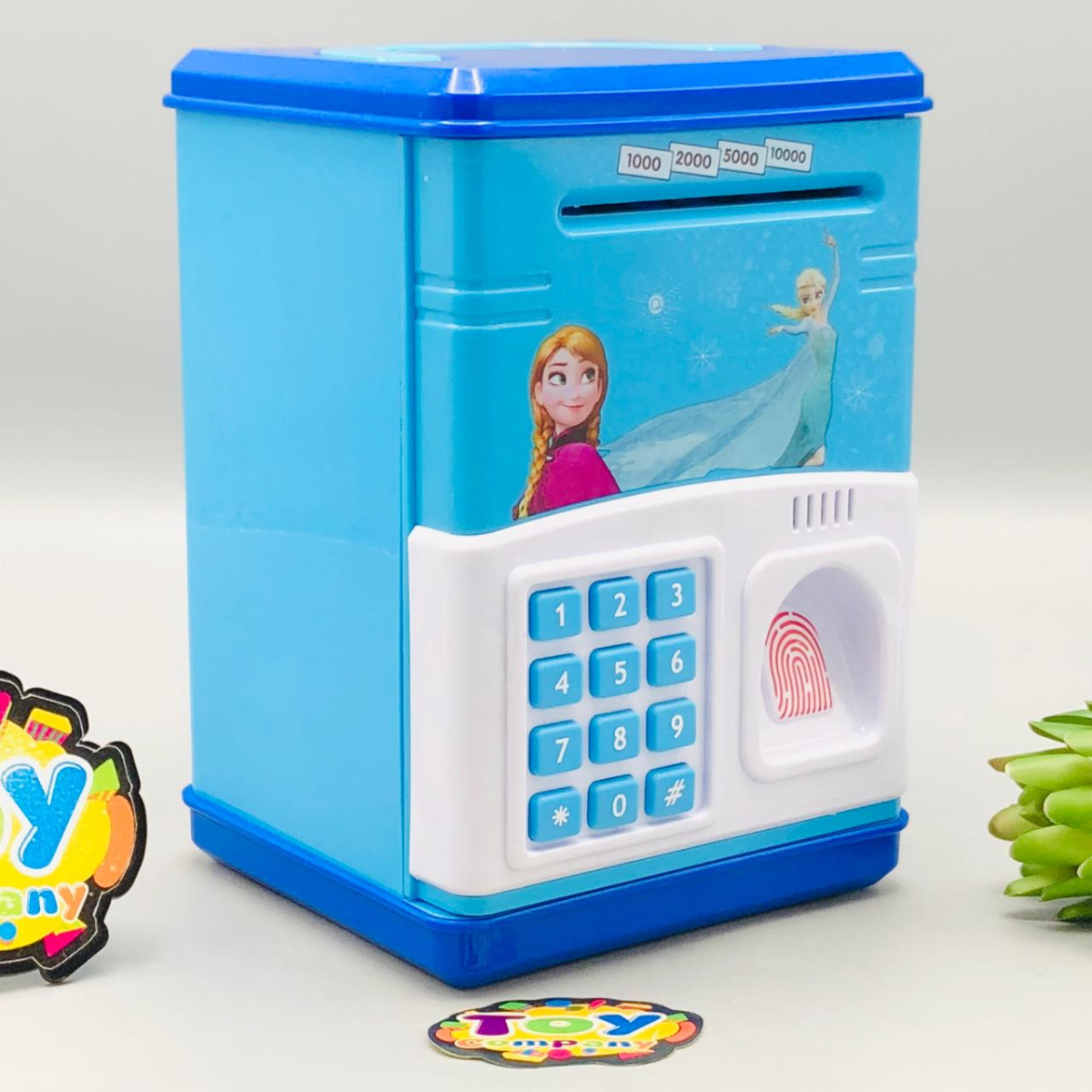 Frozen Fingerprint & Password Unlock ATM Machine
