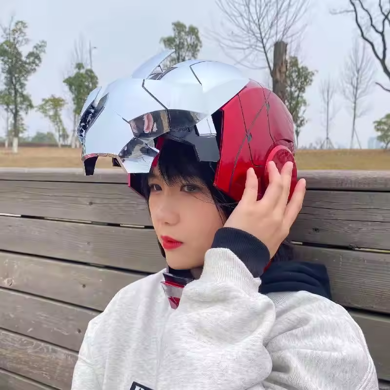 Marvel Iron-man Touch Sensor Openable Helmet