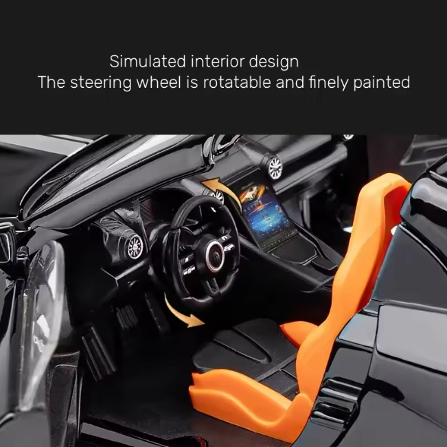 1:22 Diecast Mercedes Benz SL63 Convertible Model Car