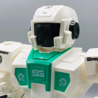 Multi-functional Smoke & Water Bullet Shooting Robot