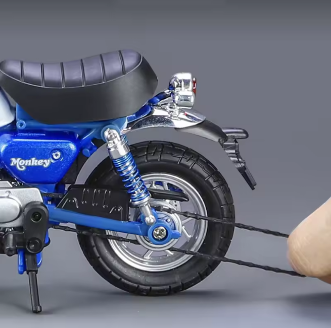 Mini Diecast Honda Monkey Model Bike