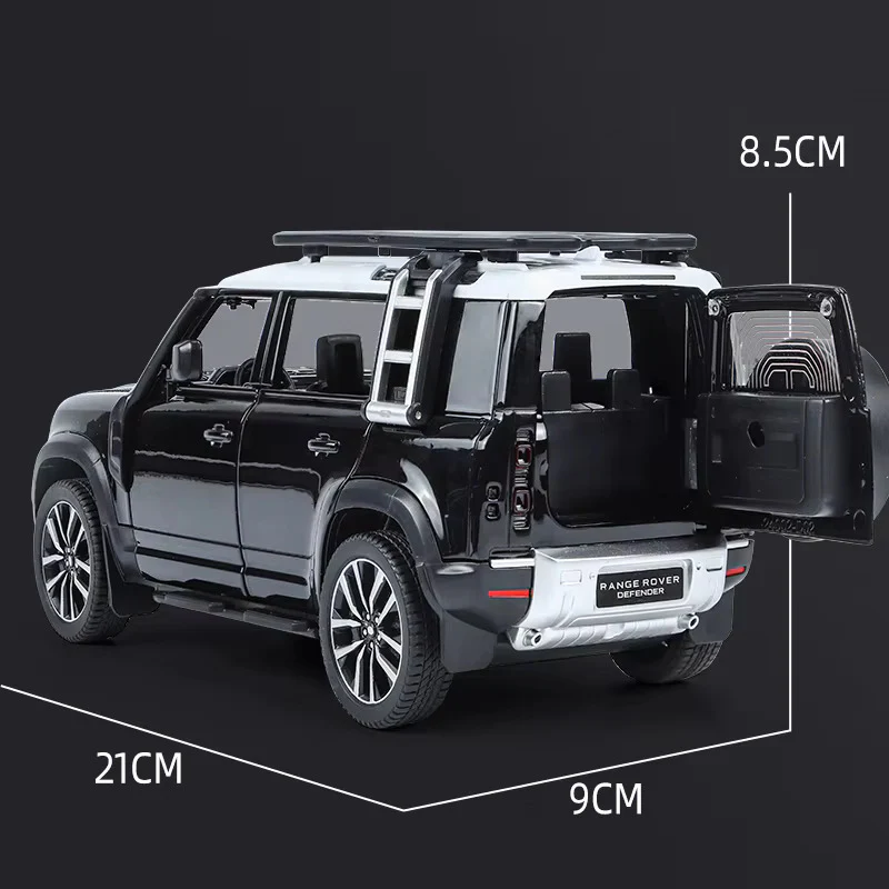 1:24 Diecast land Rover Defender Model Car