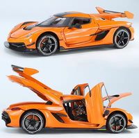 1:24 Diecast Koenigsegg Model Car With Smoke