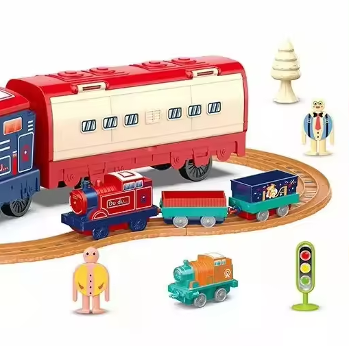 DIY Electric Inertial Storage Railway Train Track Set