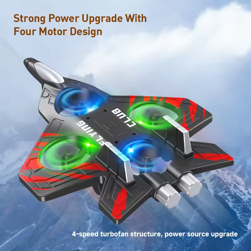 2.4GHz RC Six Axis Combat Fighter Jet Model