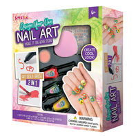 DIY 2in1 Nail Art Kit With Pen & Brush