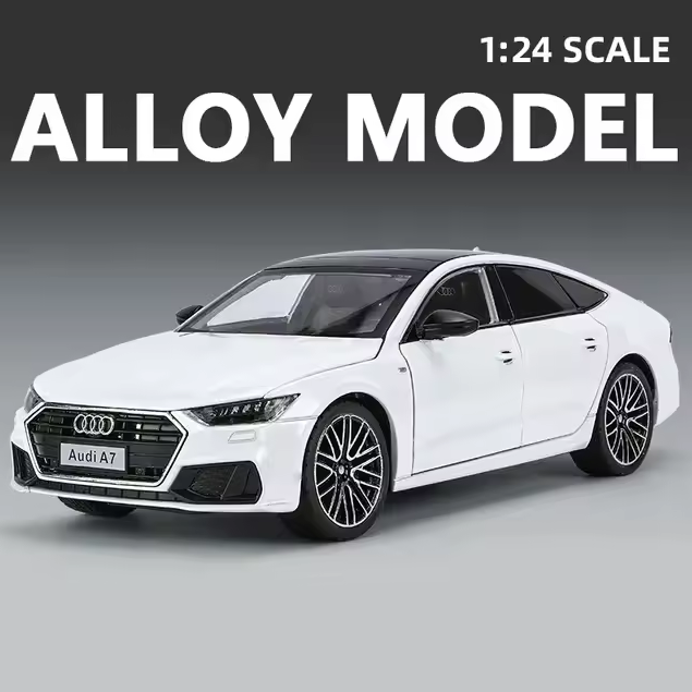 1:24 Diecast Audi A7 Model Car