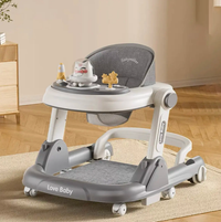 3in1 Multi-functional Baby Walker - Gray