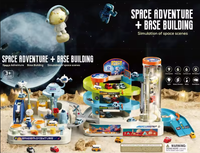 2in1 Space Adventure Marble Runway Track Set