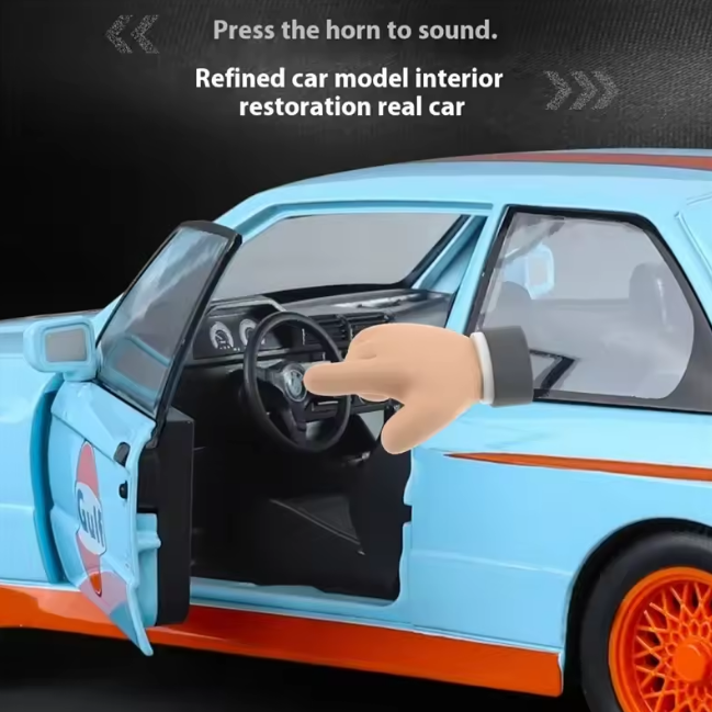 1:24 Diecast BMW M3 Modified Model Car