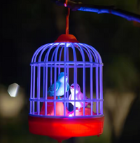 Hand Sensored Repeating Function Bird Cage Toy