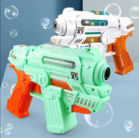 Battery Operated Colorful Bubble Gun With Light & Music