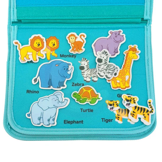 Montessori Dino 6 Pages Multi-functional Activity Busy Book