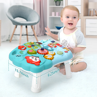 2in1 Baby Musical Walker & Activity Table - Green