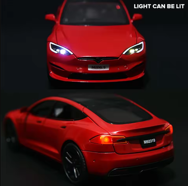 1:24 Diecast Tesla Model S Car