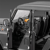 1:18 Diecast Russia UAZ Hunter SUV Model