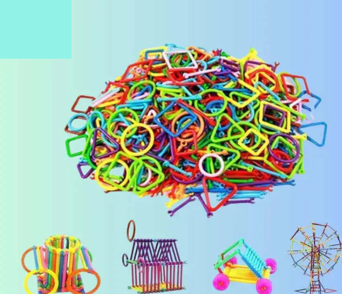 Kids Colorful Building Blocks Sticks