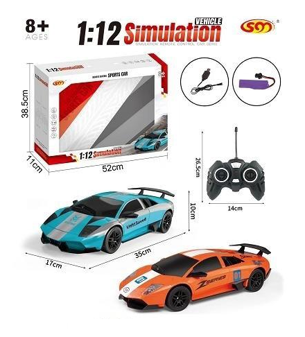 1:12 RC Lamborghini Simulation Sports Model Car
