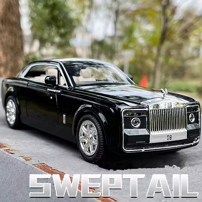 1:24 Diecast Rolls Royce Sweptail Model Car