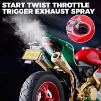 1:9 Diecast Ducati Bootable Spray Bike