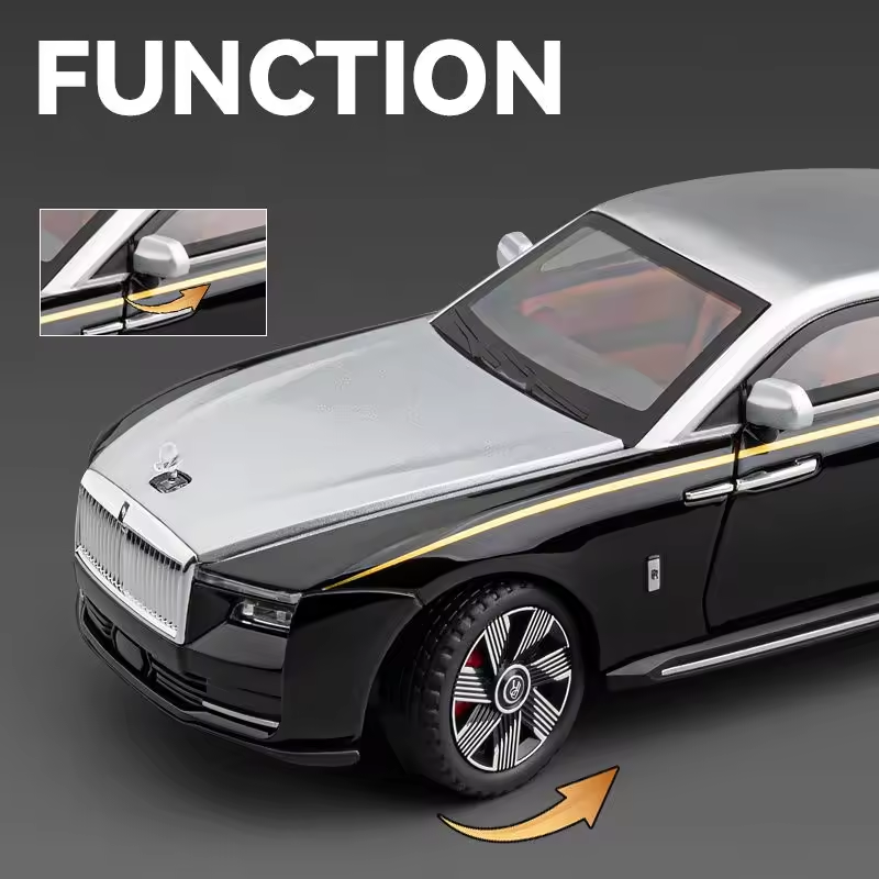 1:24 Diecast Rolls Royce Spector Model Car