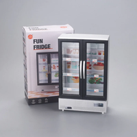 21Pcs Multi-functional Pretend Fridge With Light & Sound