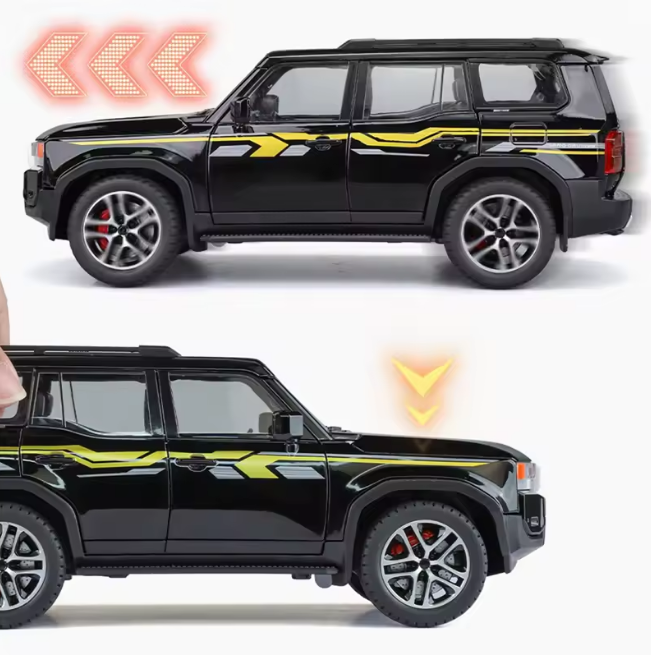 1:24 Diecast Toyota Land Cruiser Prado LC250 Model