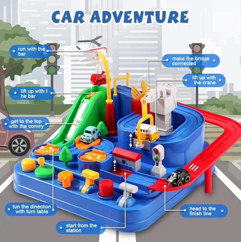 Manual Kids Orbital Park Adventure Track Set