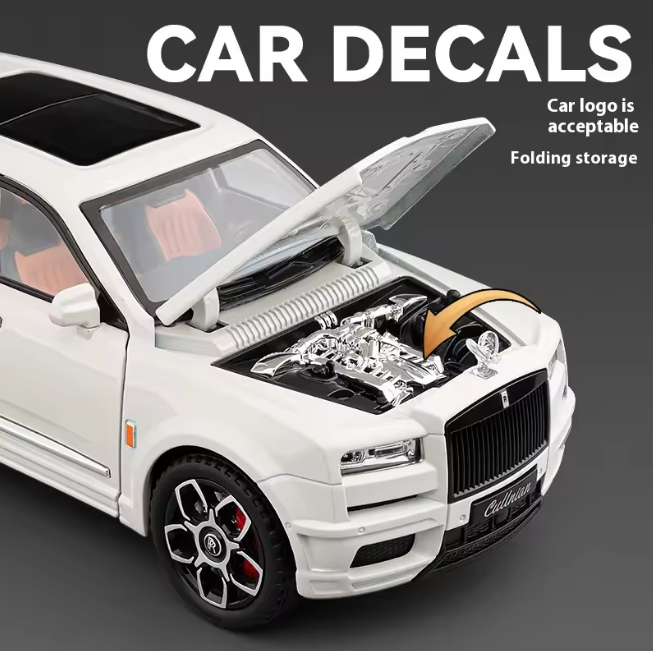 1:20 Diecast Rolls Royce Cullinan Model Car