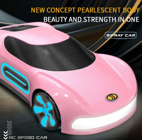 Electric RC Concept Stunt Spray Car