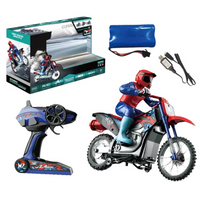 2.4GHz RC Stunt Spray Motorbike