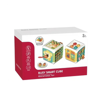 Kids Multi-functional Montessori Busy Cube Toy