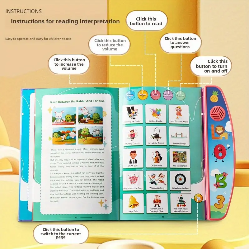 Electronic Early Learning Audio E-Book