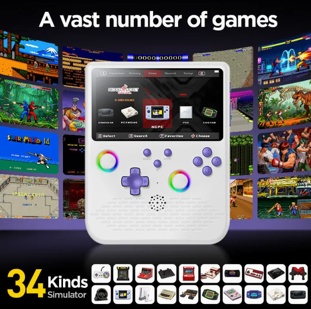 5 Inch Handheld H5 Arcade Console Game