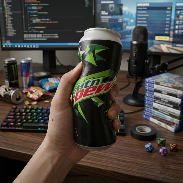 5 Inches Mountain Dew Squishy Cane - 1Pc