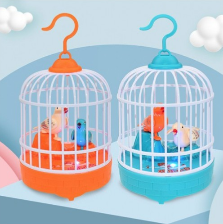 Electric Induction Mini Bird Cage With Light & Sound