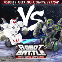RC Dual Battle Boxing Robots With Light & Sound
