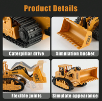 1:22 Remote Control Bulldozer With Lights