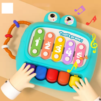 Battery Operated Xylophone & Piano Toddlers Toy