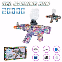 Rechargeable AK47 Gel Blaster Shooting Elite Gun