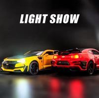1:24 Diecast Chevrolet Camaro Model Car With Smoke