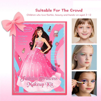 48Pcs Realistic Princess Book Shape Makeup Kit