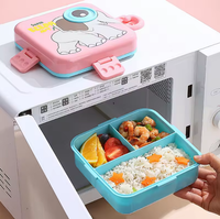 Premium Plastic Elephant Eye Lunch Box