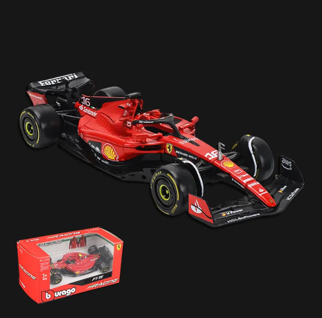 1:43 Bburago Ferrari F1-75 Model