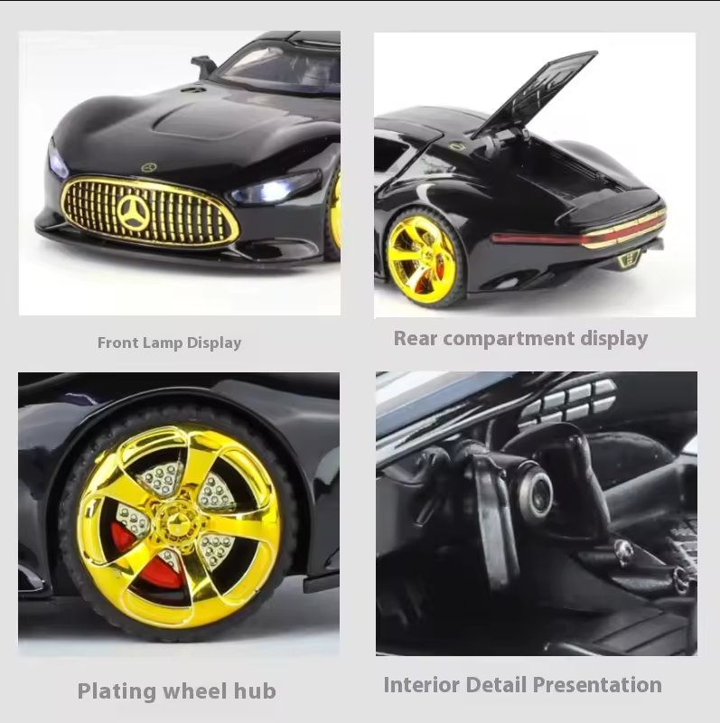 1:32 Diecast Mercedes Vision GT Model Car