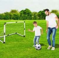 Kids Football Goal Play Set With Air Pump