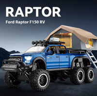1:24 Diecast Ford Raptor F150 Camping Truck