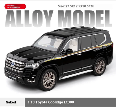 1:18 Diecast Land Cruiser LC300 Model Car