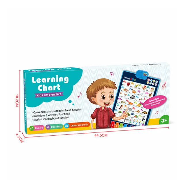 Electronic Multi-functional Alphabet Learning Wall Chart